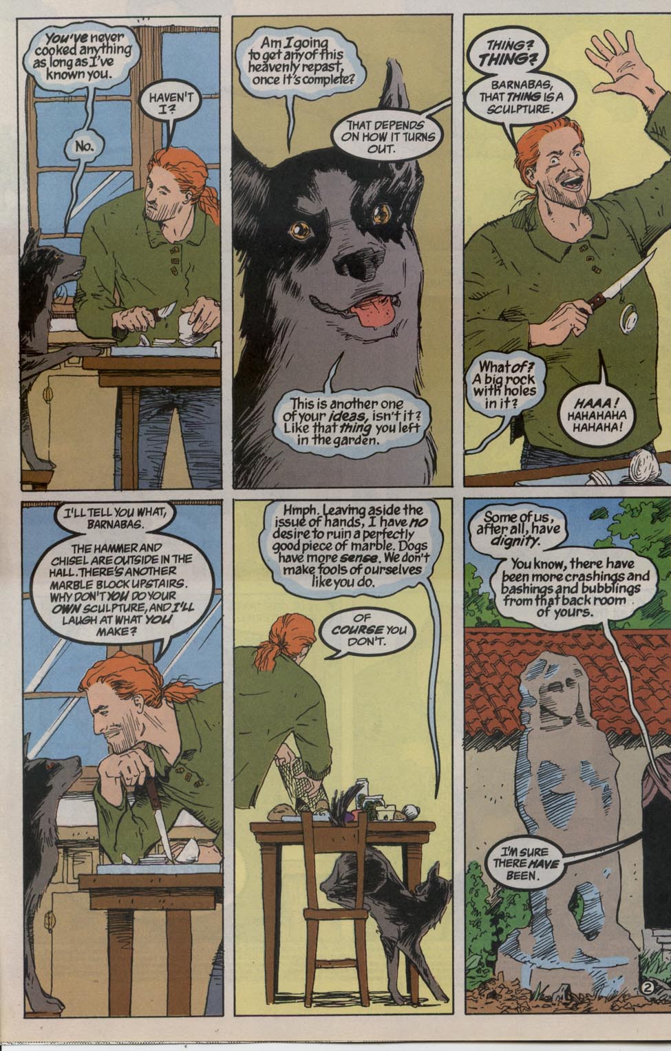 Comic Book Canon The Sandman. Issues 4749 The Avocado